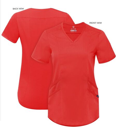 Adar Pro Scrubs for Women - Modern V-Neck Scrub Top in Saudi Arabia