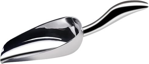 Ice Scoop for Freezer Stainless Steel bean Flour Utility Scooper for Ice Maker Kitchen Bar Party Wedding, Heavy Duty, Dishwasher Safe 6 OZ Utility Flour Scoop (Straight Handle-1pc) in Saudi Arabia