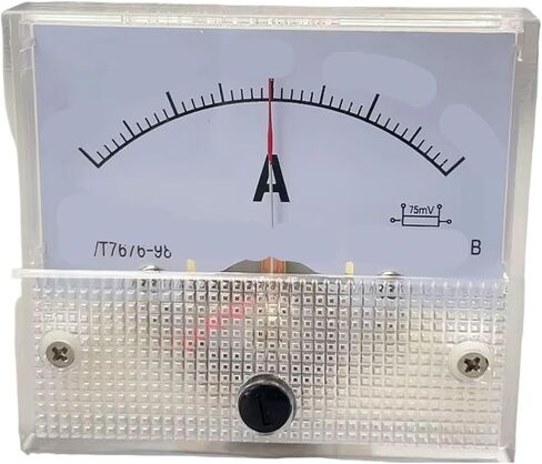 1PCS 85C1-+A Amperemeter DC/75MV 64 * 56 * 60MM (400-0-400A) in Kuwait