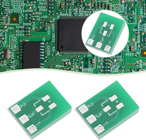 SING F LTD 50PCS Double-Sided SMD SOT23-3 SOT223 PCB Board Converter SOT23 to SIP3 2.54mm Adapter 10x7.6mm for Electronic Product in Saudi Arabia