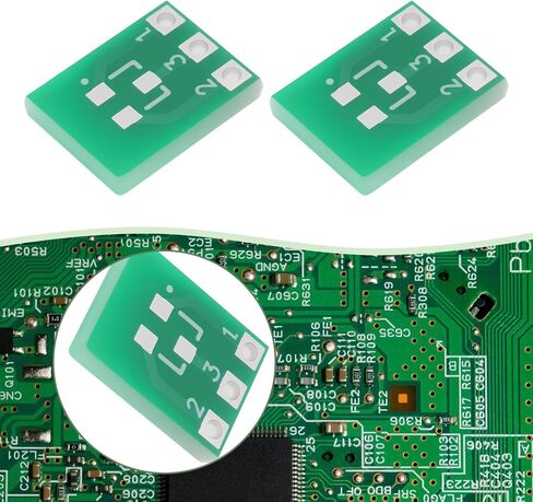 SING F LTD 50PCS Double-Sided SMD SOT23-3 SOT223 PCB Board Converter SOT23 to SIP3 2.54mm Adapter 10x7.6mm for Electronic Product in Saudi Arabia