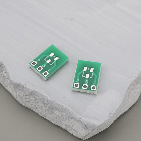 SING F LTD 50PCS Double-Sided SMD SOT23-3 SOT223 PCB Board Converter SOT23 to SIP3 2.54mm Adapter 10x7.6mm for Electronic Product in Saudi Arabia
