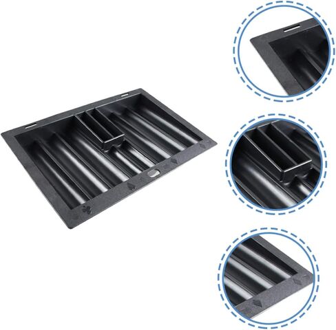 Poker Chip Tray Plastic Poker Chip Holder for Game Tables Thick Design for Easy Storage Card Slots in Saudi Arabia