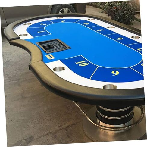 Milisten Table Poker Chip Tray Plastic Holder for Organizing Poker Chips for Games Tidy Storage for Poker Table Accessories in Kuwait