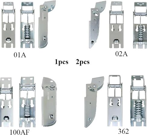 1pc Freezer Hinges Door Movable Spring Hinge Upper Flap Refrigerator Freezer lid Hinge Refrigeration Accessories(01A,2pcs) in Kuwait