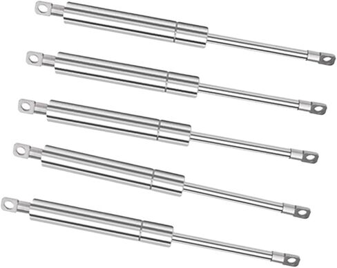 1 PC 240mm-320mm 150N/15KG 304 Stainless Steel Equipment Food Hydraulic Support Rod Machinery Yacht Pneumatic Spring(15-6-95-260) in Saudi Arabia