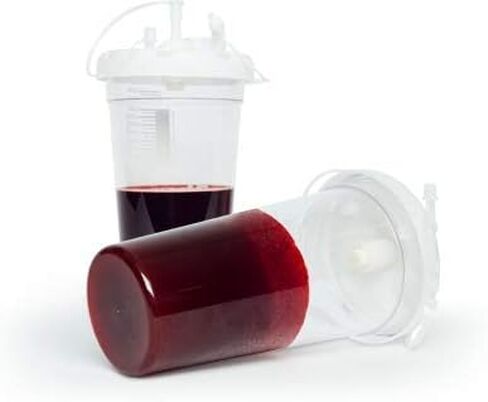 DiSorb Spill Absorbent Powder - Clean Up Bodily Fluids, Blood, Vomit, Urine, Diarrhea - Fluid Solidifier for Daycares, Buses, Schools, Hospitals, Restaurants - 500cc - 96 Bottles Per Case in Saudi Arabia