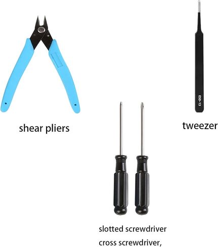 3D Printer Tool Kit for Bambu Lab A1/A1 Mini, Maintenance Common Tool Kit with Clog Poke, Silicone Sock, PTFE Tube, Allen Wrench, Screwdriver, 3D Printing Accessory for 3D Print Removing, Cleaning in Saudi Arabia