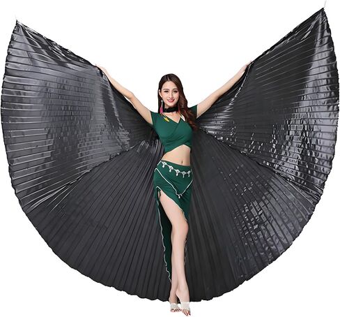 Women Belly Dance Wings Belly Dance Accessories Bollywood Oriental Egyptian Costume Adult No Stick in Saudi Arabia