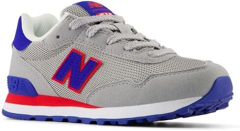 New Balance 515 V1 Lace-Up Sneaker, Raincloud/Team Royal, 3 US Unisex Little Kid in Saudi Arabia