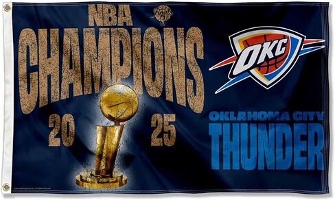 Wincraft Oklahoma City Thunder 2025 بطل العلم in Saudi Arabia
