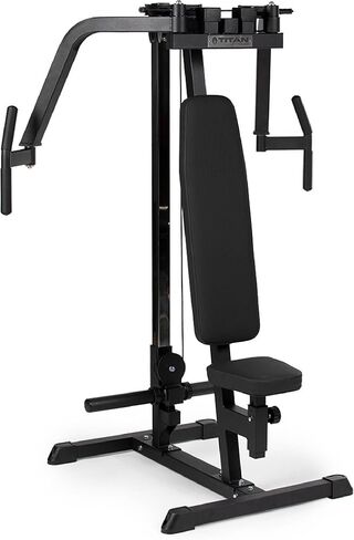 Titan Fitness Plate Fly Fly و Groend Delt Machine ، مصنفة 300 رطل ، وآلة تخصص في الجزء العلوي من الجسم ، والصدر ، والظهر ، والتدريب على الكتف in Kuwait