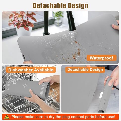 Food Warming Mat for Food, Electric Warming Tray with 7 Adjustable Temp, Foldable Food Warmer 10s Full Surface Fast Heating Pad, Child Lock, Timer Function for Buffet, Party and Home Daily Use in Saudi Arabia