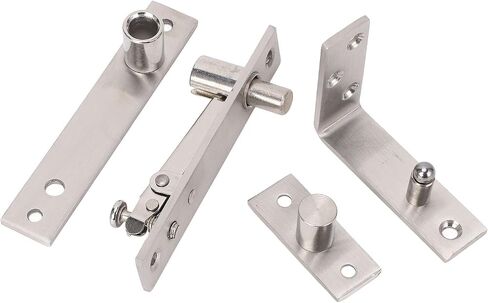 Door Pivot Hinge 180 Degree Rotation 300LBS Load Bearing Concealed Door Pivot Hinge with Buffer Bead for Bookshelves in Kuwait