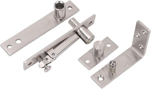 Door Pivot Hinge 180 Degree Rotation 300LBS Load Bearing Concealed Door Pivot Hinge with Buffer Bead for Bookshelves in Kuwait