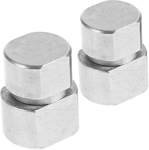 AmoSfun 2pcs مفصلات التناوب الصغيرة التخميد 1-2KGF-CM من الفولاذ المقاوم للصدأ الثقيل لمرآة الماكياج 360 درجة مفصلية قابلة للطي للأثاث المضغوط in Kuwait