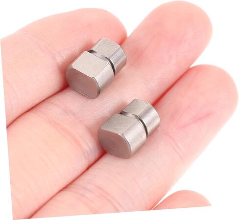 AmoSfun 2pcs مفصلات التناوب الصغيرة التخميد 1-2KGF-CM من الفولاذ المقاوم للصدأ الثقيل لمرآة الماكياج 360 درجة مفصلية قابلة للطي للأثاث المضغوط in Kuwait