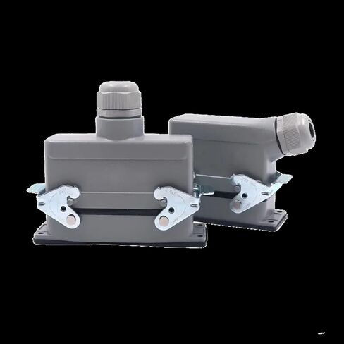 موصلات مستطيلة للخدمة الشاقة HDC HE 4 6 8 10 16 20 24 32 48 CORE PIN 16A موصل خط الطيران المقاوم للماء 1PCS (الحجم: 10 خط أساسي) in Saudi Arabia