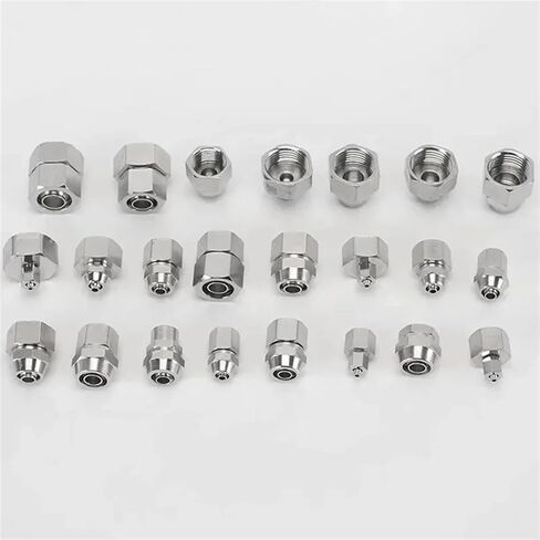 Pneumatic Quick Connector KPCF 1/8" 1/4" 3/8" 1/2" BSPT Female Air Hose 4 6 8 10 12mm Pneumatic Components 10pcs(Color:KPCF 6-03) in Saudi Arabia