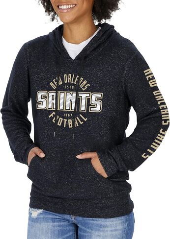 Zubaz NFL Women's Established Lightweight Marled Hoodie in Saudi Arabia