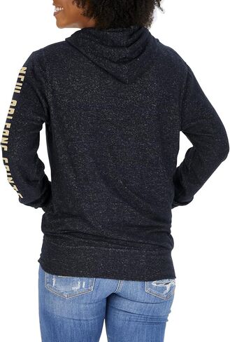 Zubaz NFL Women's Established Lightweight Marled Hoodie in Saudi Arabia