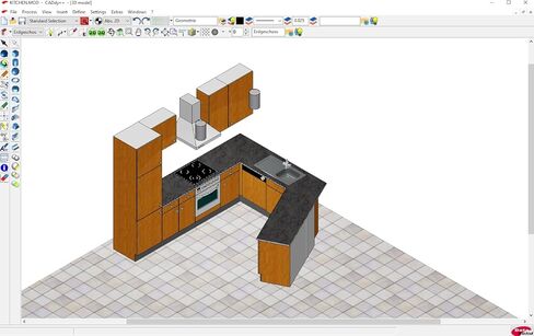 BeckerCAD 15 - 3D software for home design, architecture, engineering and more, compatible with AutoCAD, Lifetime License for Win 11, 10, 8.1, 7 in Kuwait