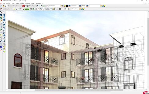 BeckerCAD 15 - 3D software for home design, architecture, engineering and more, compatible with AutoCAD, Lifetime License for Win 11, 10, 8.1, 7 in Kuwait