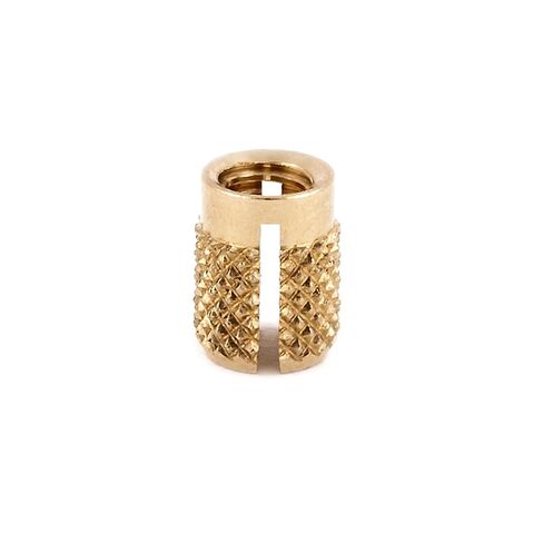 E-Z LOK Threaded Insert for Plastic Flush Brass Thread Inserts 0-80, Pack of 25 in Saudi Arabia
