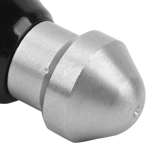 أداة تنظيف الصرف الصحي فوهة عالية الضغط ، 5000psi 1/4in downcpout الفوهة ذات الضغط العالي لتجريف أنبوب الخرطوم لتنظيف الأنابيب العامة وإزالة الانسداد (الرأس الأوسط) in Saudi Arabia