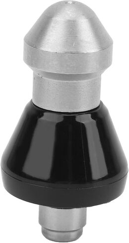 أداة تنظيف الصرف الصحي فوهة عالية الضغط ، 5000psi 1/4in downcpout الفوهة ذات الضغط العالي لتجريف أنبوب الخرطوم لتنظيف الأنابيب العامة وإزالة الانسداد (الرأس الأوسط) in Saudi Arabia