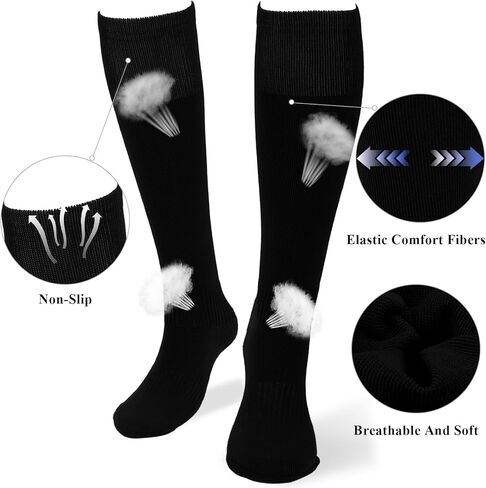 Baseball Socks and Belt Combo Set Softball Football Socks and Elastic Waist Belt for Youth Adult Orange in Saudi Arabia