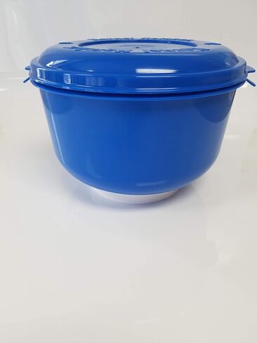 Kernel Catcher Popcorn Bowl- تم اختراع طبيب الأسنان ، مادة غسالة الصحون آمنة ، معاد تدويرها (الأزرق) in Saudi Arabia