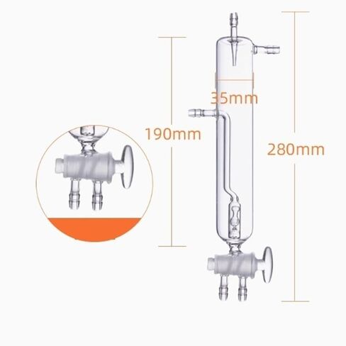 Non-Hydraulic Carbon Absorber - Closed-End Open-Type Steel Sulfur Absorber Bottle(B) in Saudi Arabia