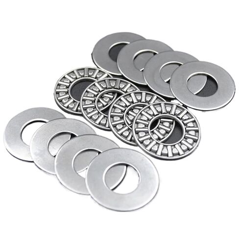 100 ملاءات AXK1226 +2AS محامل الإبرة طائرة 1226 12x26x4mm 100pcs أسطوانة الدفع المحورية مع الغسالات in Kuwait