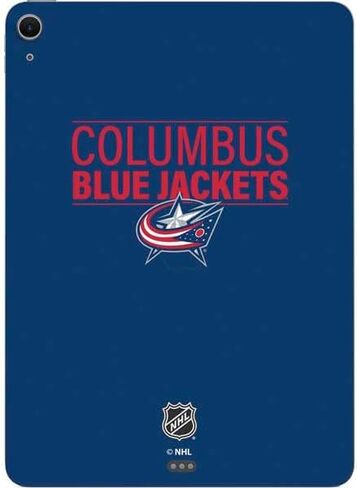 Skinit Skinit Tablet Skiner مع Ipad Air 11in (2024-2025) - NHL Columbus Blue Jackets مرخص رسميًا in Saudi Arabia