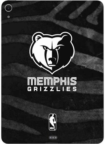Skinit Decal Tablet Skin Compatible with iPad Air 11in (2024-2025) - Officially Licensed NBA Memphis Grizzlies Black Animal Print Design in Saudi Arabia