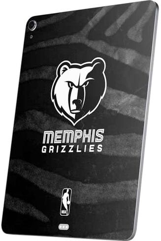 Skinit Decal Tablet Skin Compatible with iPad Air 11in (2024-2025) - Officially Licensed NBA Memphis Grizzlies Black Animal Print Design in Saudi Arabia