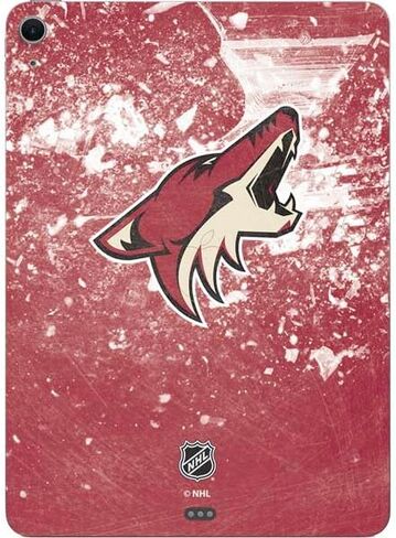 Skinit Skinit Tablet Skiner متطابق مع Air Air 11in (2024-2025) - تصميم خلفية صلبة مرخصة من NHL Arizona Coyotes in Saudi Arabia