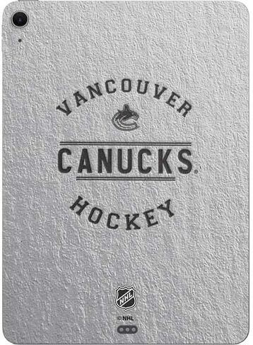 Skinit Decal Tablet Skin Compatible with iPad Air 11in (2024-2025) - Officially Licensed NHL Vancouver Canucks Black Text Design in Kuwait