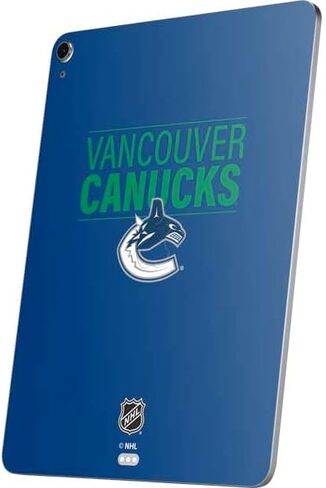 Skinit Decal Tablet Skin Compatible with iPad Air 11in (2024-2025) - Officially Licensed NHL Vancouver Canucks Black Text Design in Kuwait