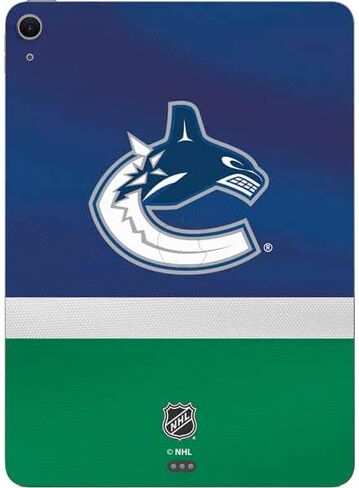 Skinit Decal Tablet Skin Compatible with iPad Air 11in (2024-2025) - Officially Licensed NHL Vancouver Canucks Black Text Design in Kuwait