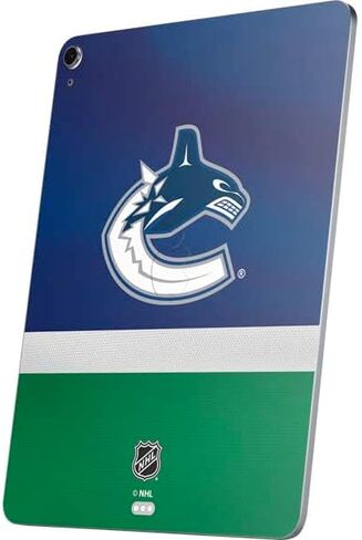 Skinit Decal Tablet Skin Compatible with iPad Air 11in (2024-2025) - Officially Licensed NHL Vancouver Canucks Black Text Design in Kuwait