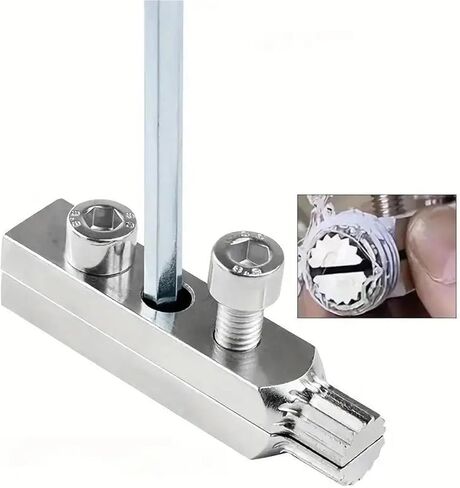 Faucet Angle Valves Broken Wire Extractor Set Damage Screw Extractor Remover Universal Angle Valve Wire Stripped Screw Extractor in Saudi Arabia