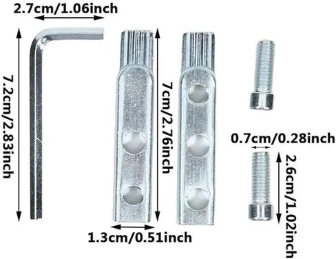 Faucet Angle Valves Broken Wire Extractor Set Damage Screw Extractor Remover Universal Angle Valve Wire Stripped Screw Extractor in Saudi Arabia