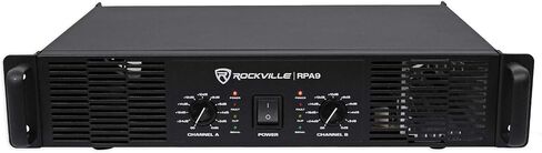 2 Rockville RSG12.28 Dual 12 2000W PA Speakers+Rockville RPA9 DJ Amplifier Amp in Saudi Arabia