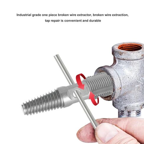 1/2inch Damaged Screw Extractor 65 Manganese Steel Multifunction Stripped Screw Extractor Broken Wire Extractor for Water Pipe Repair (Spiral Groove) in Saudi Arabia