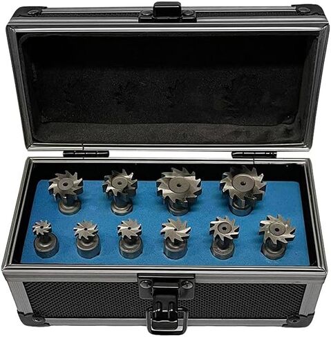 prolinemax 10 pc hss woodruff key cutter set 1/2 '' Straight Shank in Saudi Arabia