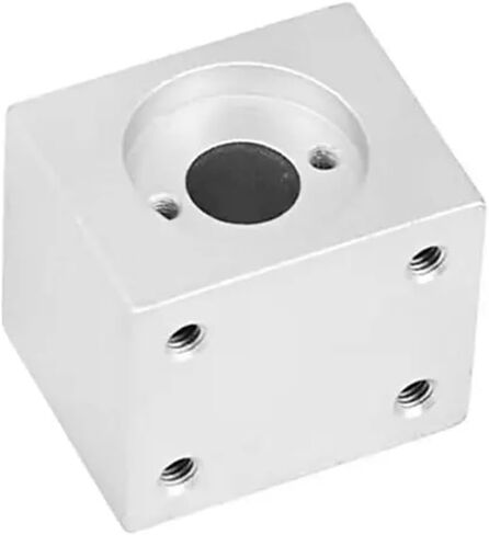 Linear Motion Ball Screw Precision Part Nut Housing Bracket 8mm T8 Screw Nut Conversion Seat T8 Trapezoidal Nuts Lead Screw Housing Mounting Bracket(Black T8 nut seat) in Saudi Arabia