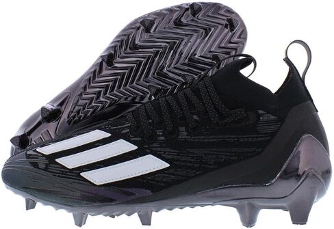 Adidas Adizero Primeknit Mens Size 13 ، اللون: أسود/أبيض أسود/فحم أسود in Saudi Arabia
