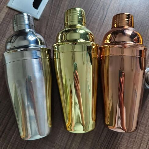 Multipurpose Stainless Steel Drink Mixer for Cocktails Juices Beverage Shaker Commercial Grade Bartending Equipment Stainless Steel Cocktail Shaker in Saudi Arabia